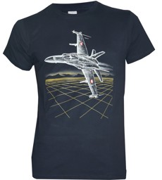 Bild von F/A-18 Hornet Schweizer Luftwaffe Erwachsenen T-Shirt 2022
